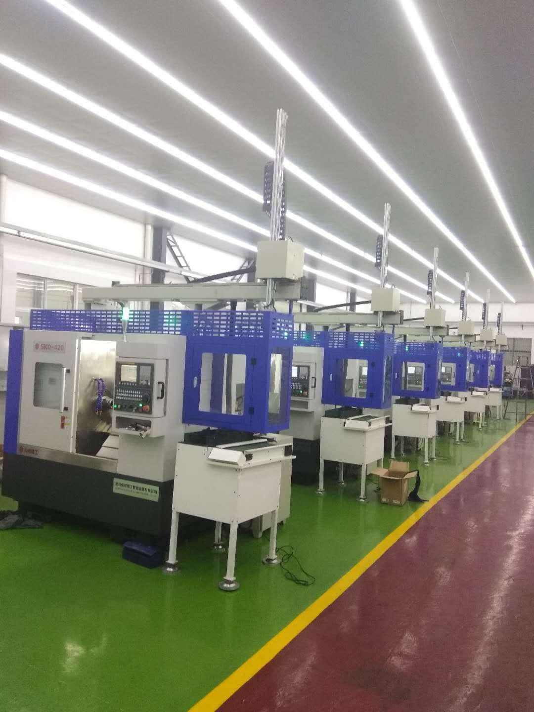 高精度斜床身数控车床 Slant bed cnc lathe